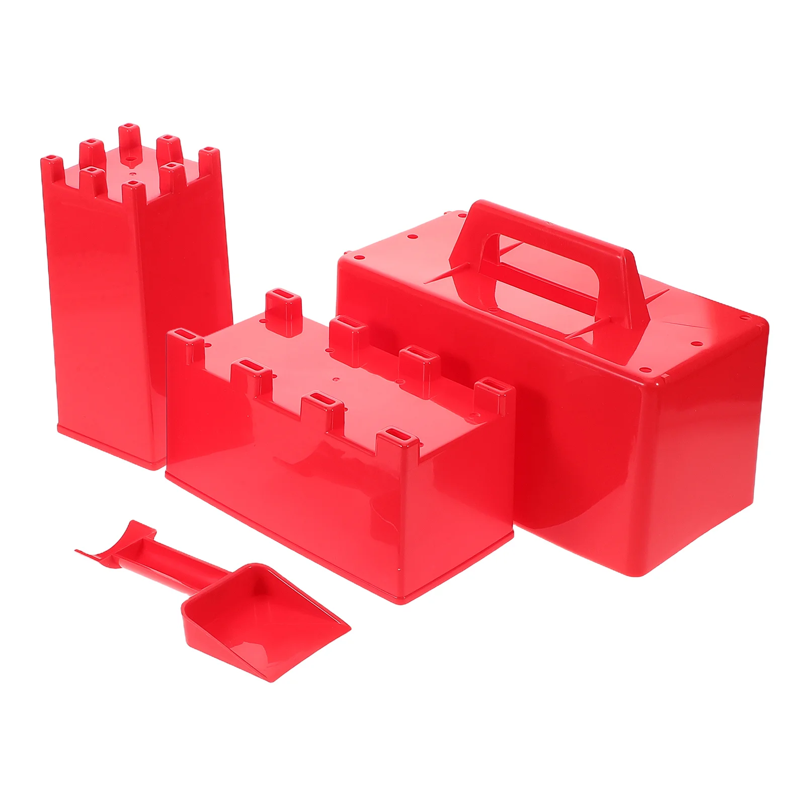 

Children's Snow Brick Mold Beach Toys Blocks Plastic Maker Sand Castle Molds