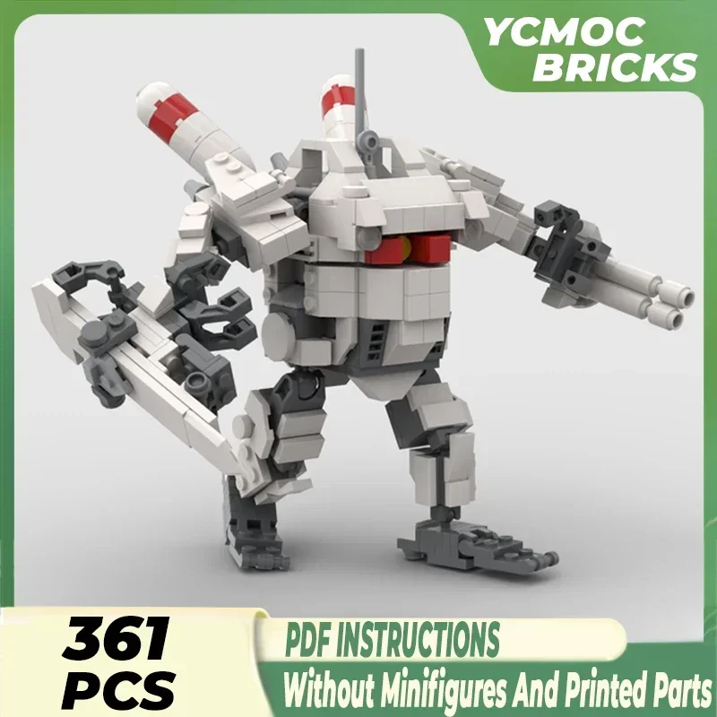 

Animal Military Robot Model Moc Building Bricks Big Bunny Robot Technology Modular Blocks Gifts Christmas Toys DIY Sets Assembly