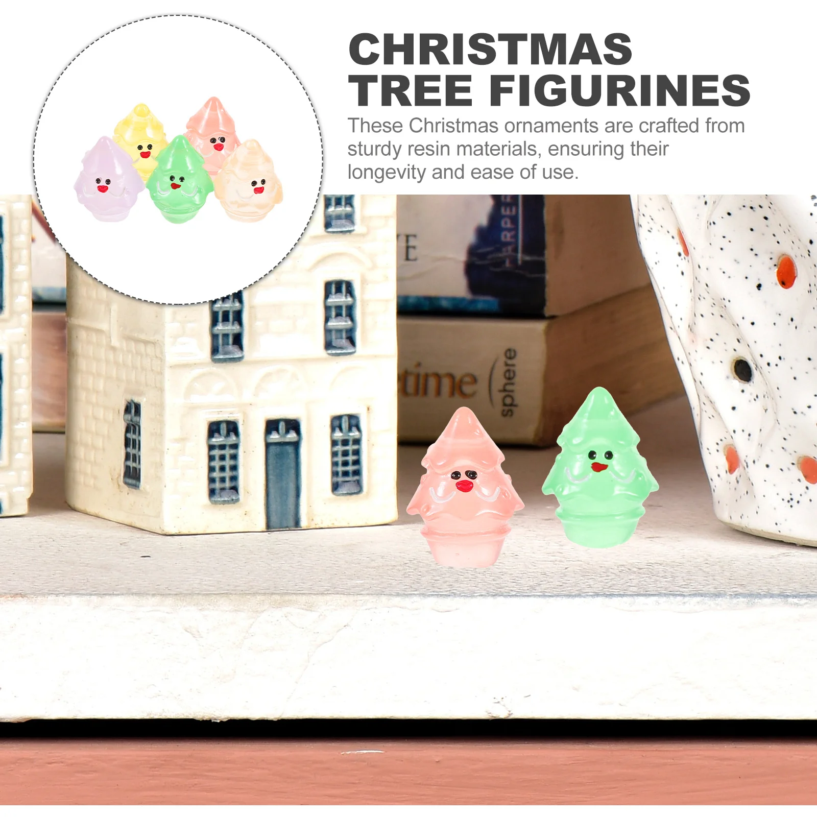 

50 Pcs Fish Tank Accessories Decorations Miniature Figurines Miniatures Aquarium Ornaments Small Tiny