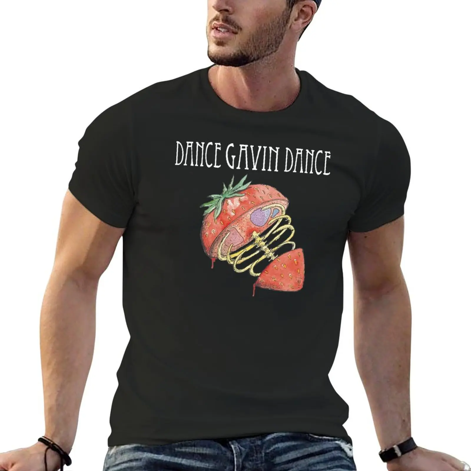 Dance Gavin Dance merch - all you do is talk - dance gavin - we own the night T-Shirt heavyweights funny t shirts for men