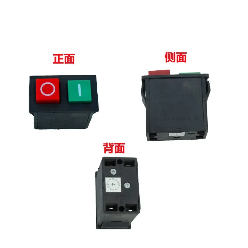 Handling Power Switch Electromagnetic Switch Power Start Stop Button Bench Drill Saw