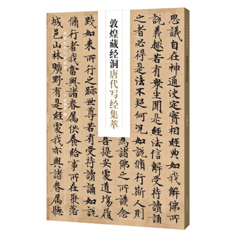 

Buddhist Scriptures Calligraphy Practice Copybook Featured Scripture Collection Copy Appreciation Book HD Original Inscription