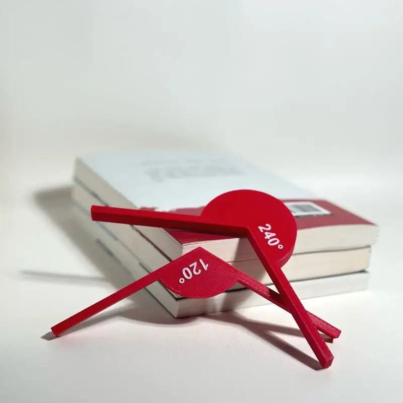 2/5Pcs Multifunctional Geometric Angle Teaching Auxiliary Props Portable Geometric Angle Ruler Measuring Tools