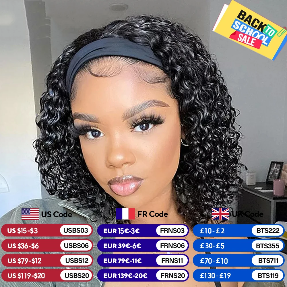 #45 Popular Human Hair Headband Wigs Choices