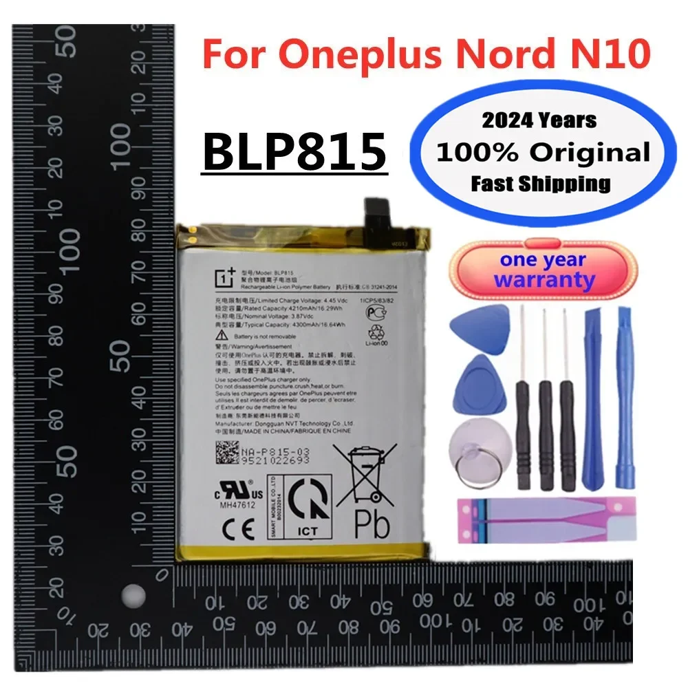 2024 Years 4300mAh 1+ One Plus Original Battery For OPPO OnePlus Nord N10 5G High Quality Mobile Phone Battery Bateria Batteries