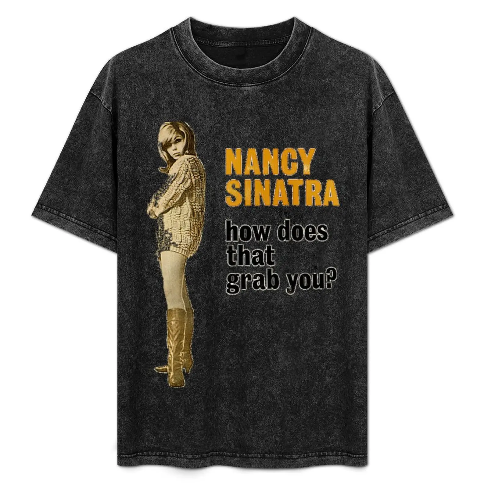 

Nancy Sinatra Classic T-Shirt Active Sports Short Sleeve Cotton Shirt