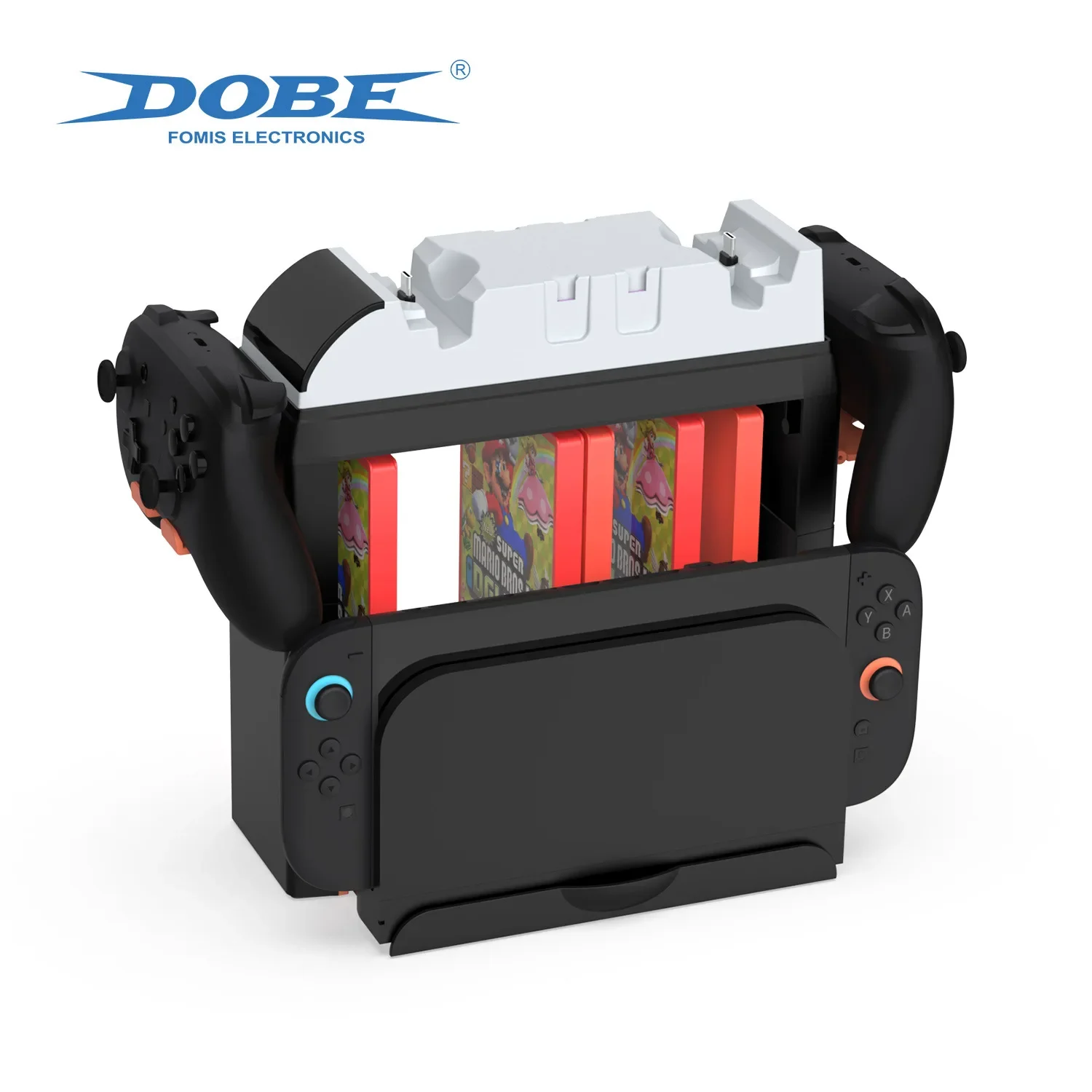 สําหรับ Switch2 multifunction storage rack ฐานสําหรับ Switch 2 โฮสต์ universal disc storage rack สามารถเก็บการ์ดเกม