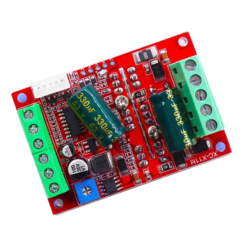 1Set BLDC Three-Phase Dc Brushless 6-60V12V48V Motor 400W Multi-Function Convenient Driver Board +Hall Motor Controller