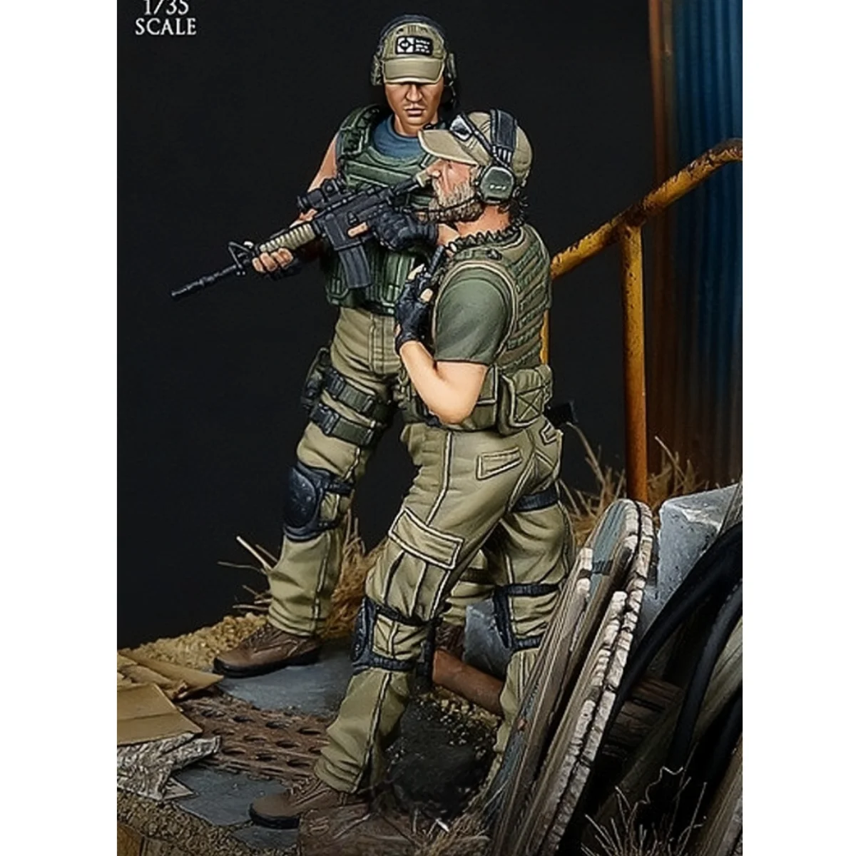 

1/35 Resin Unpainted model Kit, military theme, Western Private mercenary unassembled and unpainted GK, 1160R