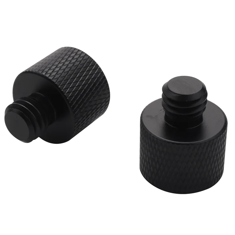 12 Buah Adaptor Ulir Mikrofon 5/8 Betina Ke 3/8 Jantan dan 3/8 Betina Ke 5/8 Jantan Ulir Adaptor Sekrup untuk Dudukan Mikrofon-VVNB