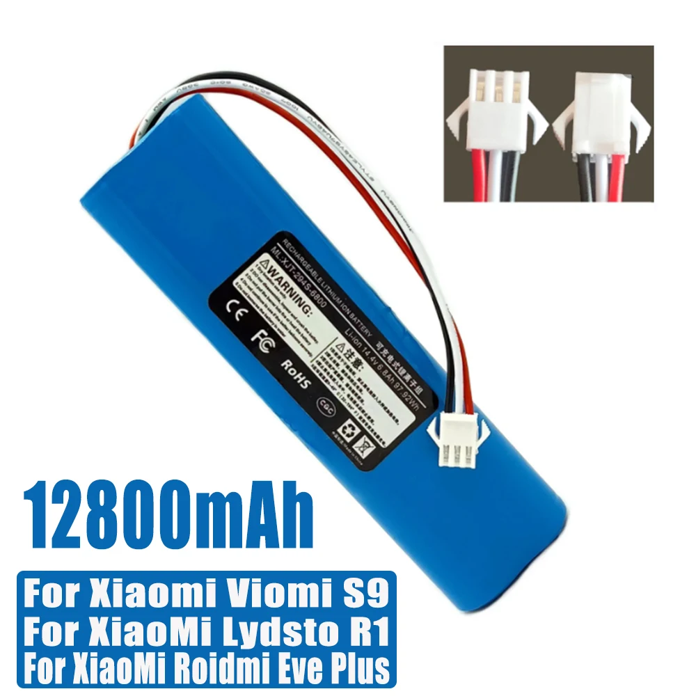 For Roidmi Eve Plus Original Accessories Lithium BatteryRechargeable Battery Pack is Suitable For Repair and Replacement