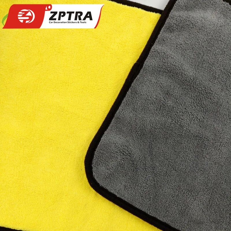 Ultra Absorbent Microfiber Towel for Car Detailing, Dual Sided Wash Cleaning Car Towel Microfiber Cloth