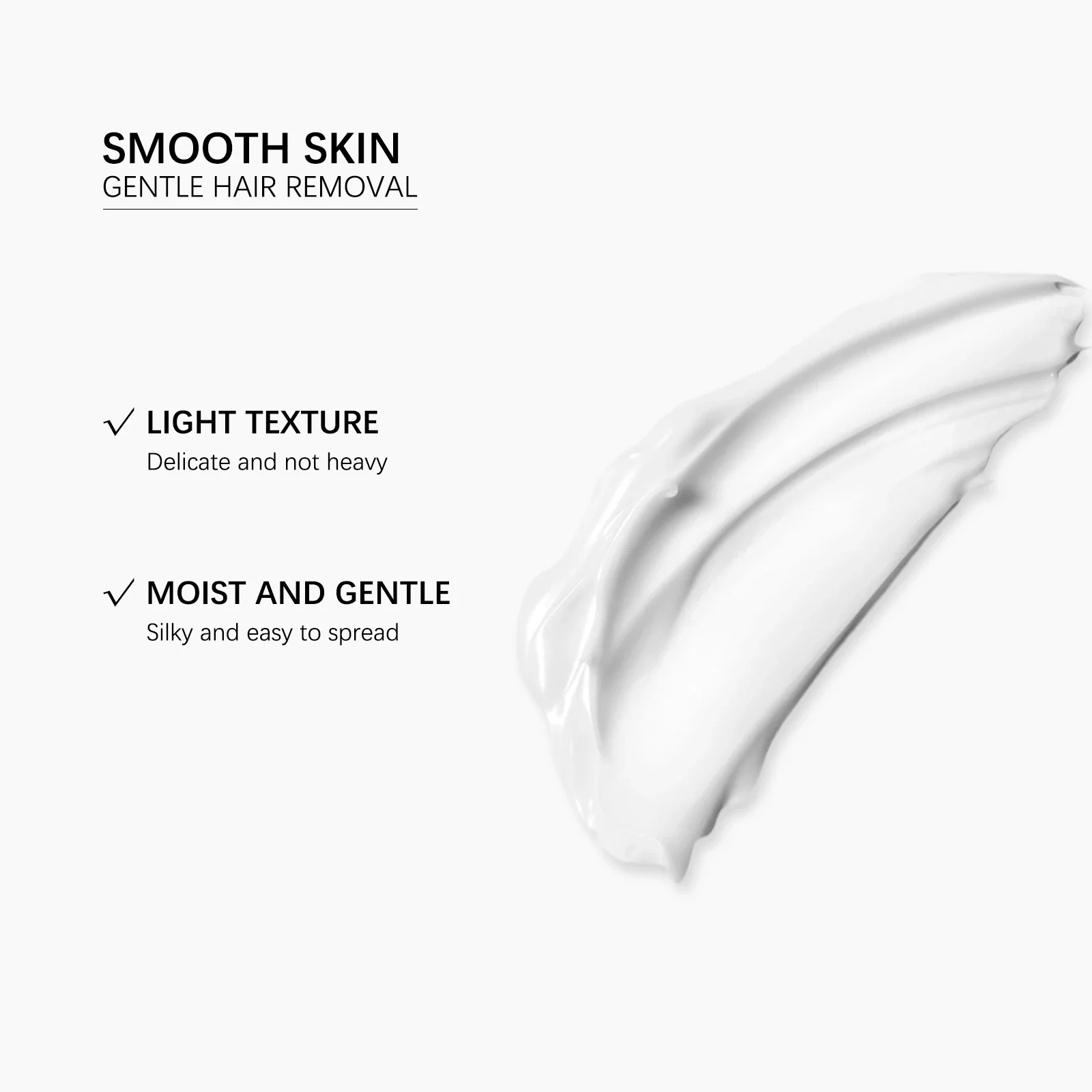 كريم إزالة شعر الجسم 100 مل من GROEI للذراع والإبط والساقين كريم إزالة شعر لطيف وفعال للجنسين، نعومة تدوم طويلاً #2