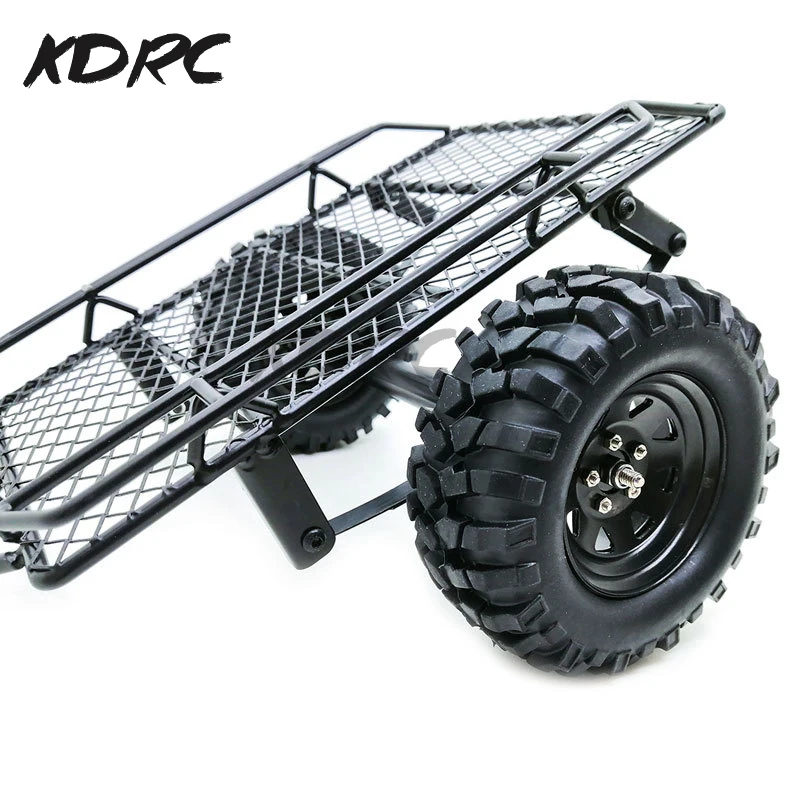 ラジコンセミトレーラクター用金属押出機,1/10x220mm,rcクローラー用205 rx4 d90 cc01,scx10 90046