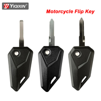 Folding Pocket Knife Motorcycle Key For Honda Chave Canivete Oca Para Moto Kawasaki Yamaha Suzuki Uncut Blade Automatic Bouncing
