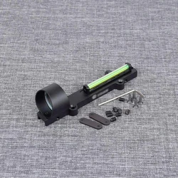 Tactical 1x28 Fiber Sight Scope RIZH-27 / MP-153 / MP-155 / MP-233 / TOZ-120 / MTs21-12 / TOZ-84 Rib Rail Hunting Shooting