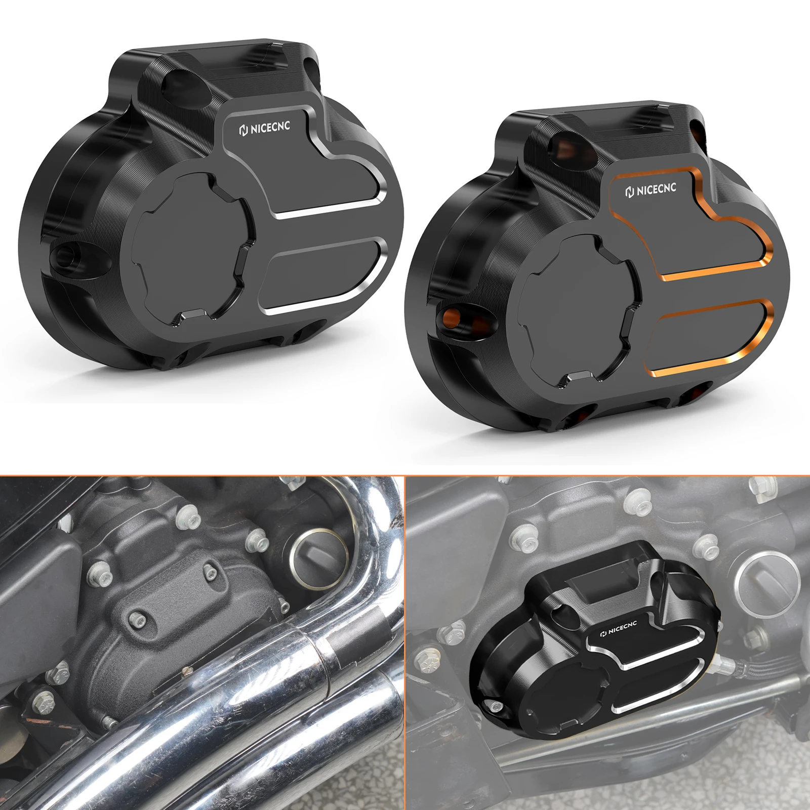 

Motorcycle Transmission Side Cover for Harley Road King/Classic 07-16 Road Glide Street Glide Classic Road King Shrine SE 07-13