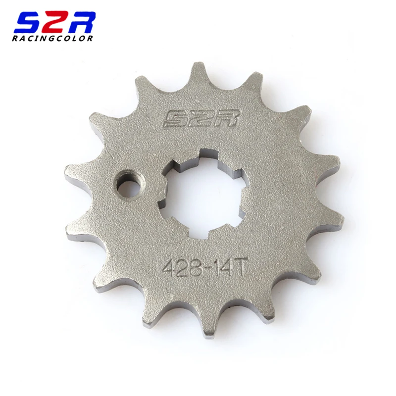 S2R Motorcycle 428 14T Front Sprocket Driven for YAMAHA FZ16 FZ-16 FZ-S FZS FZ 16 S Transmission Sprockets Drive