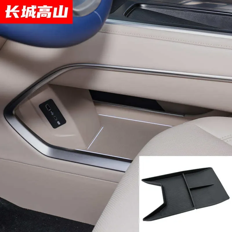 For Wey Alpine 7 8 9 Car Central Control Armrest Storage Box Interior Modification Compartment