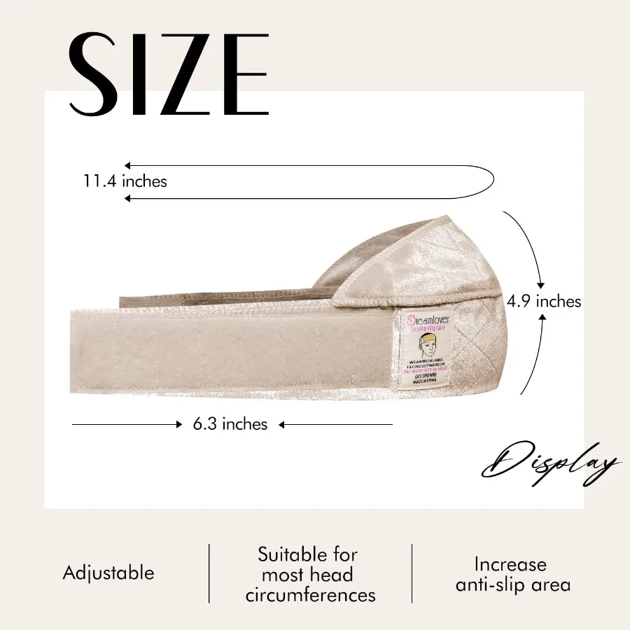 Faixa de cabeça larga para peruca frontal de renda, cor nude, 1 peça, ideal para ajuste seguro e confortável, uso diário, solução perfeita