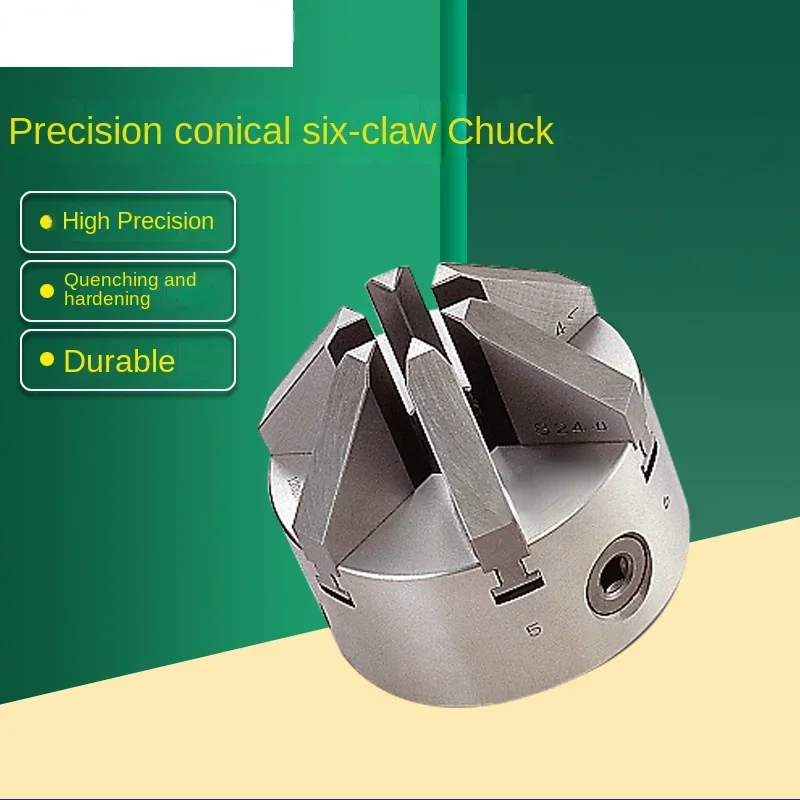 Taper Six-Jaw Chuck as-04/06 Lathe Self-Centering/Connecting Chuck Precision