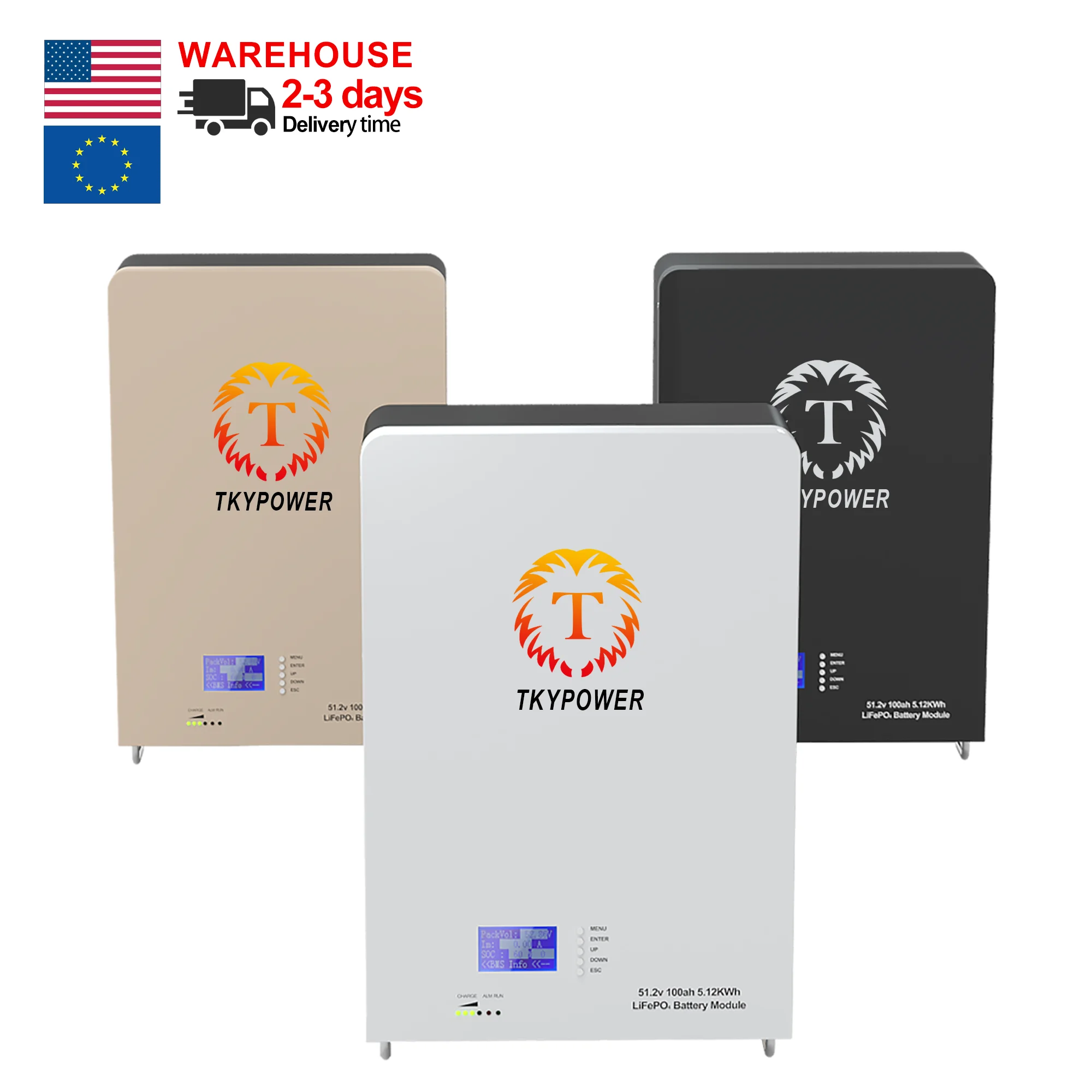 Solar Energy 5KW 10kw LifePO4 Battery 48V 100Ah powerwall Lithium ion Rechargeable Battery Pack