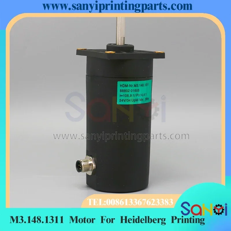 

Лучшее качество M3.148.1311 24 В двигатель постоянного тока для деталей печатной машины Heidelberg SM102 CD102