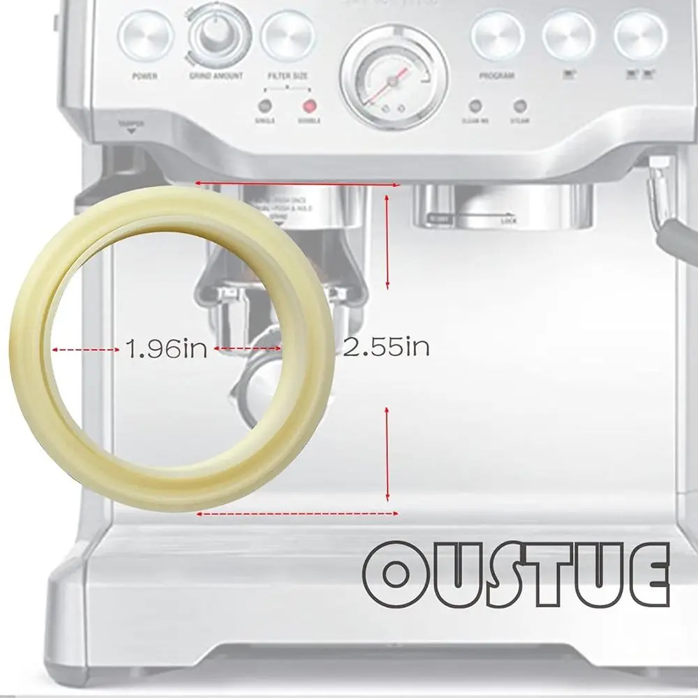 54mm Silicone Steam Ring, Grouphead Gasket Replacement Part for Breville Espresso Machine