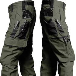 メンズタクティカルパンツ,防水戦闘服,マルチポケットカーゴパンツ,耐摩耗性,アウトドア