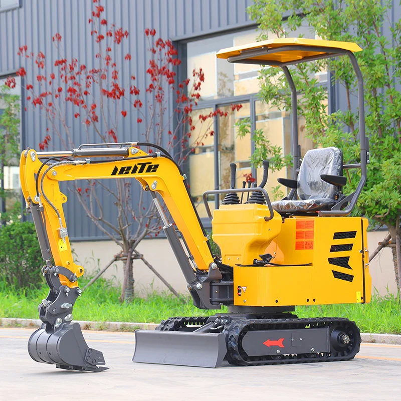 China Mini Excavator 1 Ton Small Garden Digging Machine Customization Full Hydraulic Mini Excavators price
