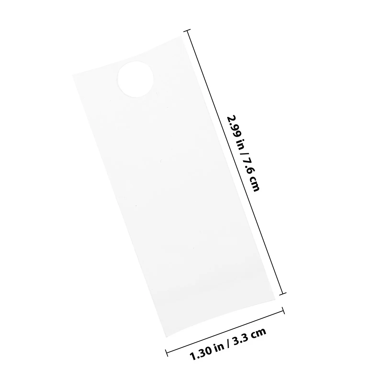 5Pcs Tumbler Name Tags Sublimation Acrylic Blank Name Plates DIY Convenient Customizable Cup Labels for School Office Coffee