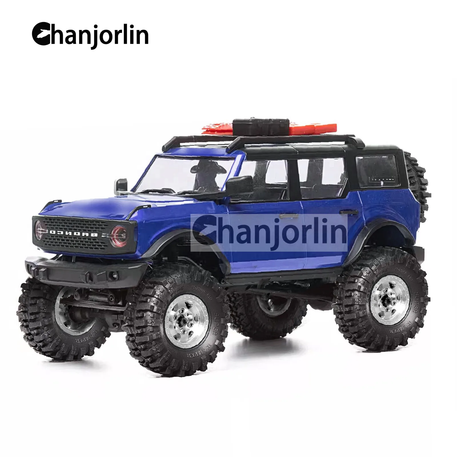 1.0in RC Crawler Tires 55mm Rubber Tyre with Foam for 1:18 1:24 RC Crawler Car Axial SCX24 FMS FCX24 Traxxas TRX4M Upgrade Parts