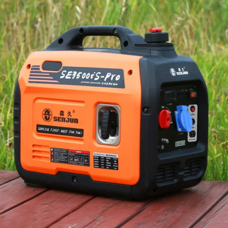 

Gasoline Generator 220v Mute Frequency Conversion 3kw Household Small Portable Power Outage Emergency Outdoor RV