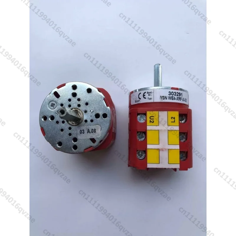 

3-Speed Transfer Switch V3N WE4-XRF-X-XX Rotary 2 Down Silver Touchpoint