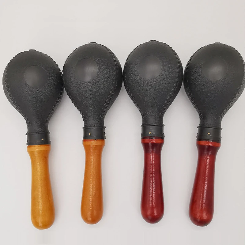 Par de maracas profesionales, sonajeros, martillos de arena, instrumento de percusión, juguete musical para niños