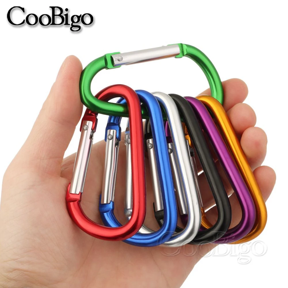 5pcs Keychain Carabiner Snap Hook Clip Set, DIY Crafts