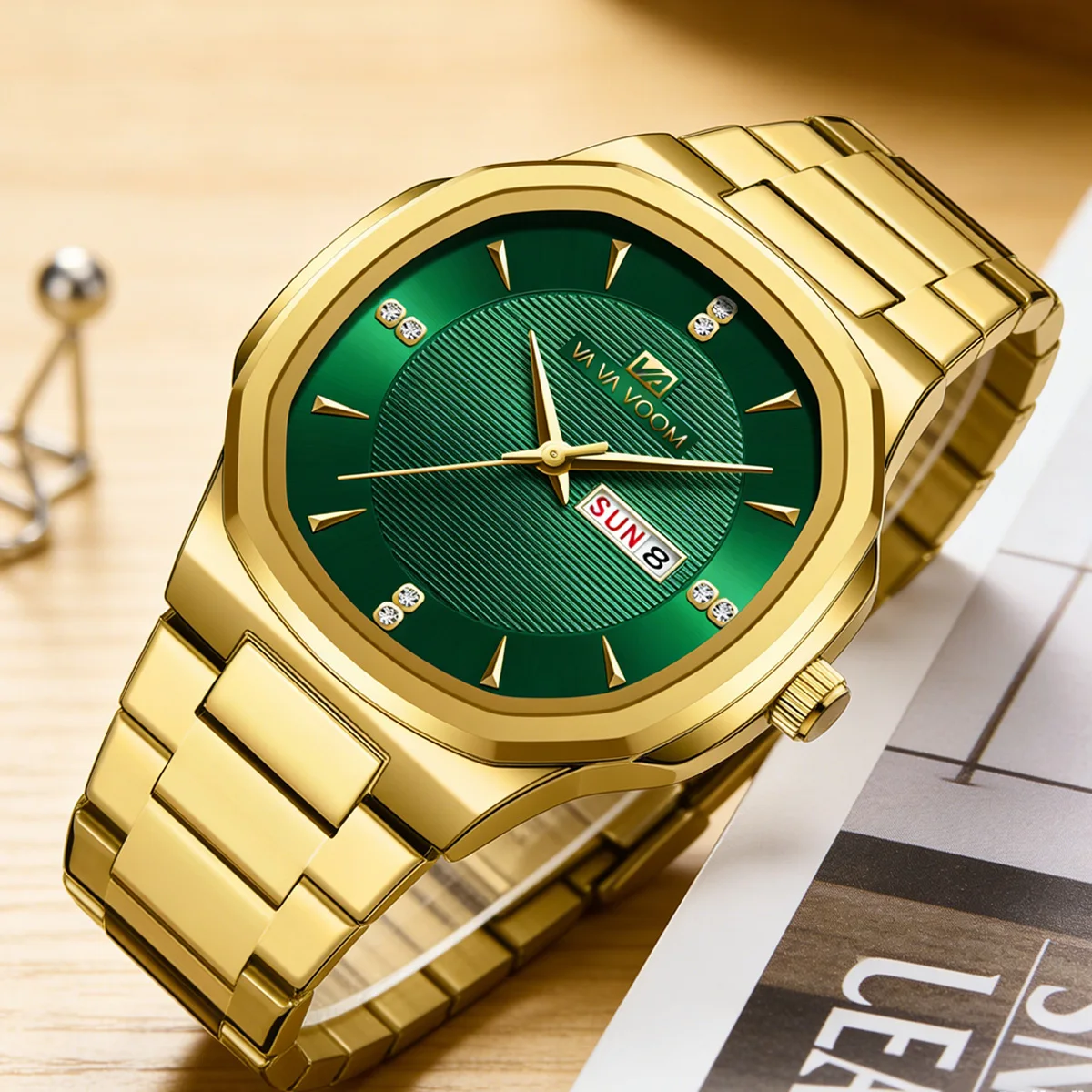 Golden Watch Men Go…