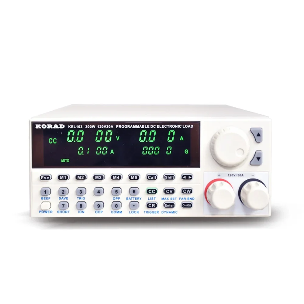 Korad-carga Eletrônica Testador de Bateria Programação Elétrica Profissional Controle Digital Carga dc 300w 120v 30a 110v220v