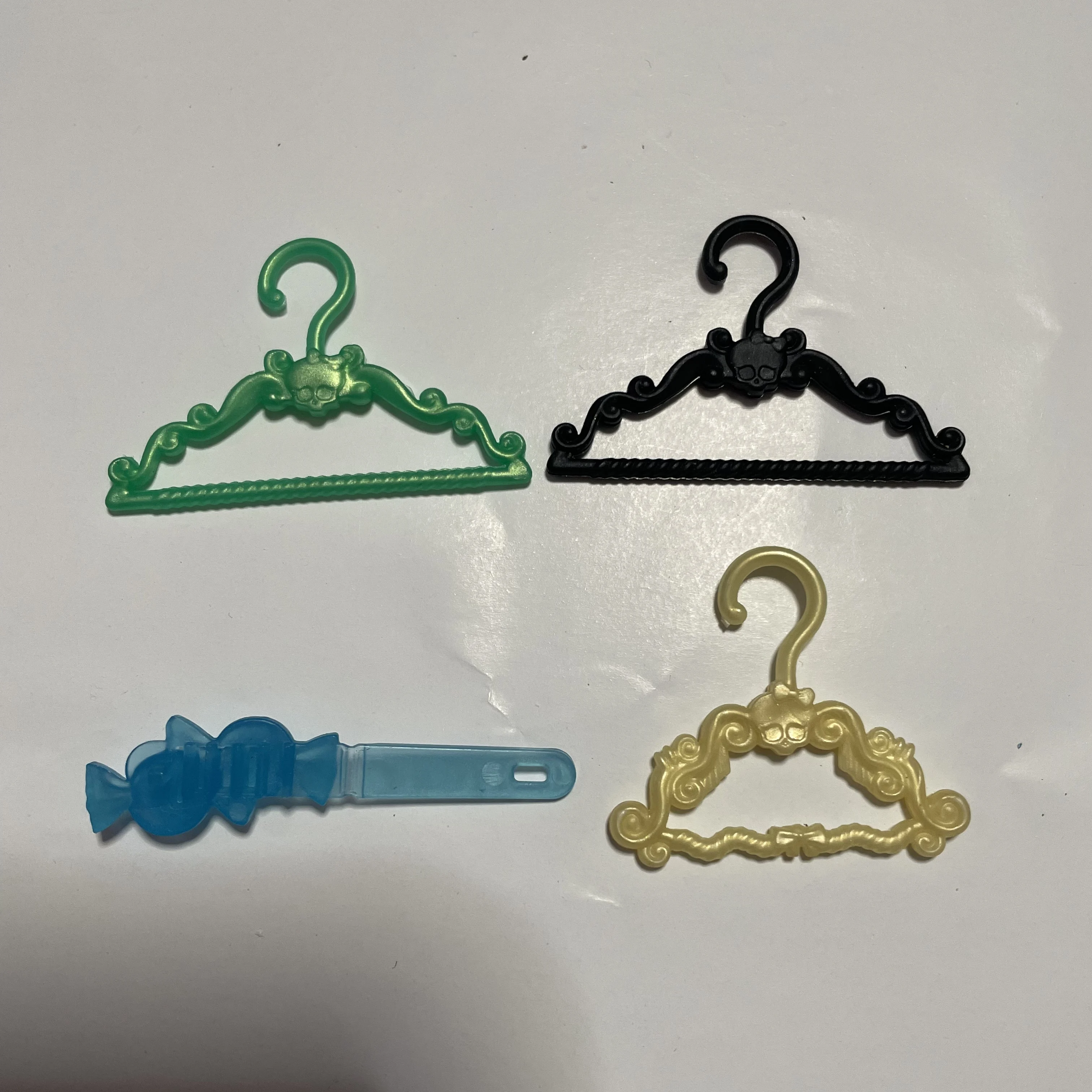 Monster Rainbow Doll Accessories, DIY Doll Headband, Clothes Hanger Accessories, 1/6 Scale DIY Doll Decorations