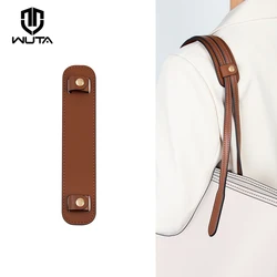 Wuta Decompression Shoulder Pads para Coach Bag, Strap Handle Fixação Clip, Couro largo, Acessórios Resto