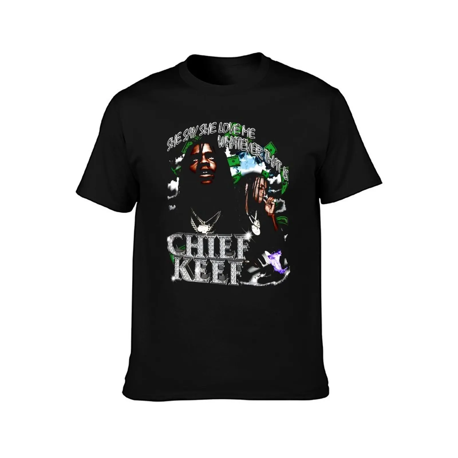 Classic Chief Keef singer T-Shirt Vintage Style Printed Top