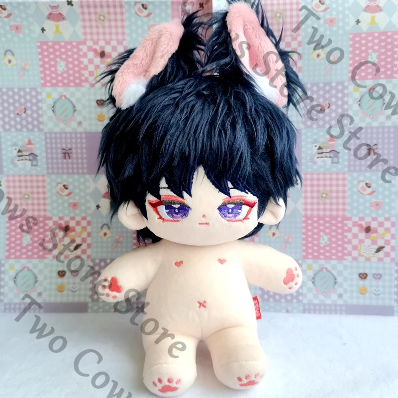 

Genshin Impact Balladeer attribute 20cm Naked Dress-up Cotton Doll (Have a skeleton) cute High Quality cartoon Birthday gift