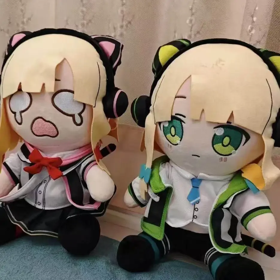 

Soft Blue Archive Plush Toy Saiba Momoi Midori Game Character Stuffed Anime Doll Cute Chibi Plushie Fans Collection Gift