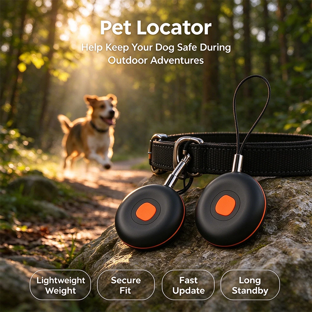 Portable Bluetooth Anti Lost Tracker Smart Key Locator Real Time Position Tag 100dB Alarm for Luggage Keys Belongings