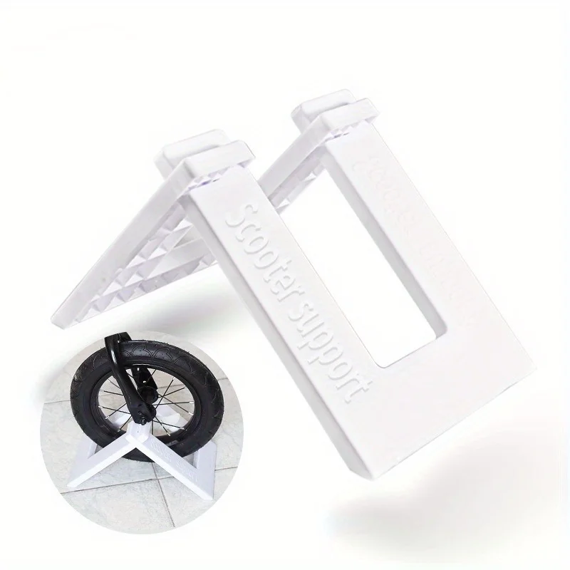 1 Stück Balance-Bike-Ständer, Kickscooter-Parkständer, Fahrrad-Präsentationshalterung, Fester Rahmen für Räder, Robuste Konstruktion – Detail 7