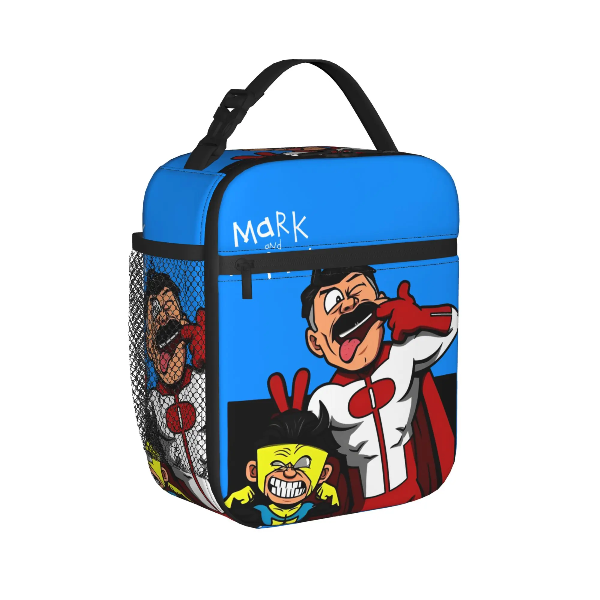 Funny Invinci-bles Parody Insulated Lunch Bags Cooler Bag  Meal Container  Portable Lunch Box Tote Men Women School  Travel
