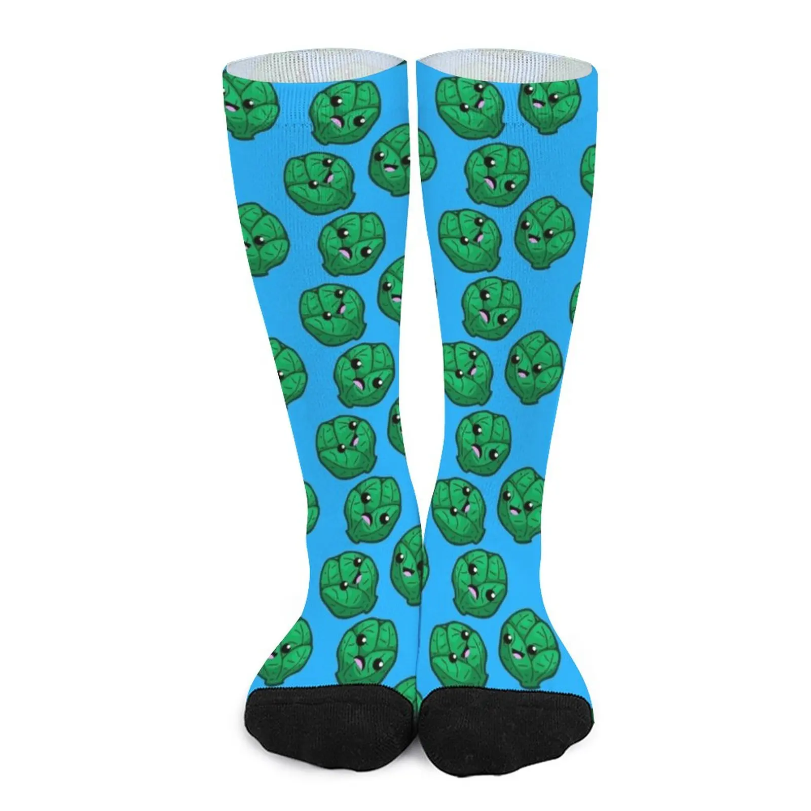 Kawaii Brussel Sprouts Socks winter socks men Women's compression socks