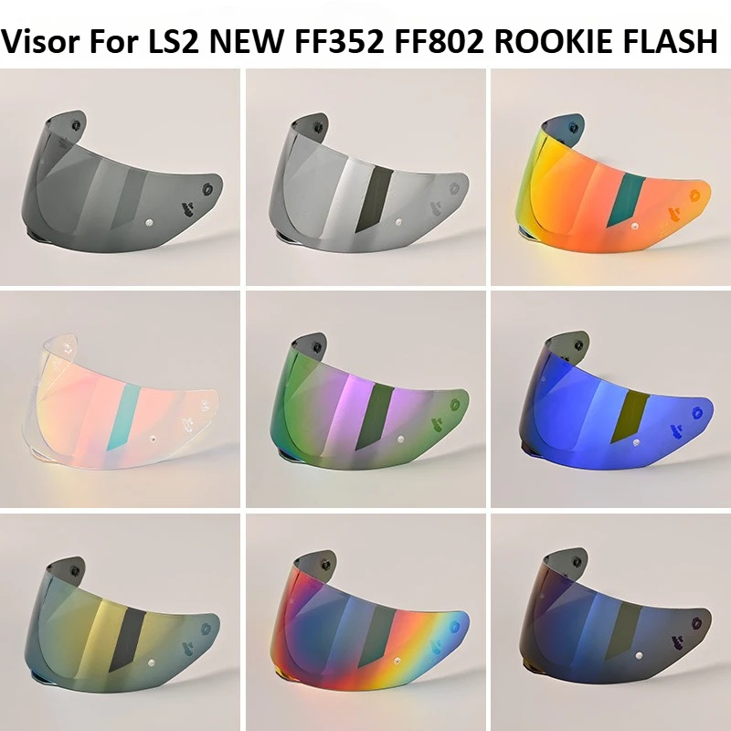 New-style Visor fit for LS2 NEW FF352 FF802 Helmet Lens motorcycles accessories Anti UV Durable High-Clarity for ROOKIE FLASH