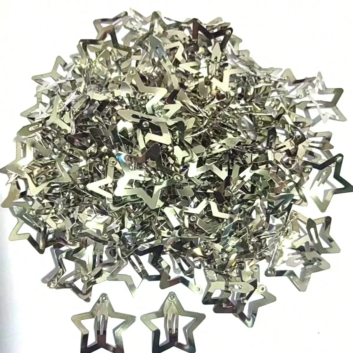 

Металлические заколки для волос в форме звезды для женщин, аксессуары для самостоятельного изготовления, подарок