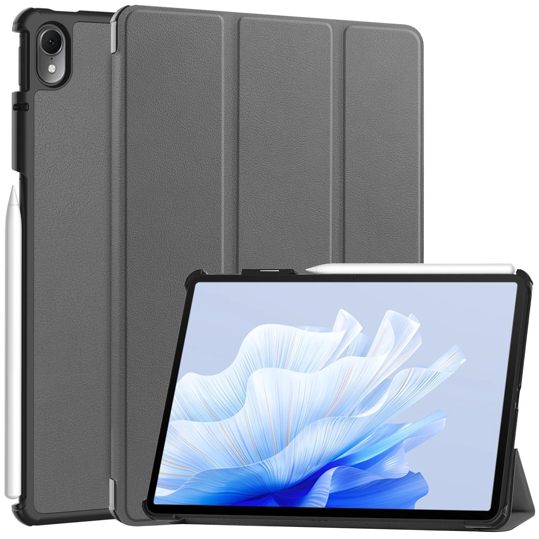 Folio-Hülle für Huawei MatePad Air 11.5 2023, Dreifach faltbare Smart Cover mit Auto-Sleep/Wake-Funktion, verschiedene Farben – Detail 6